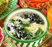 Seaweed and Egg Soup