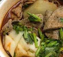 Beef and Liver Boiled Noodles