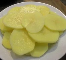 Fresh Potato Slices