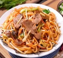 Beef Stir-Fried Noodles