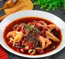 Sichuan Boiled Blood and Offal