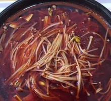 Spicy Enoki Mushroom and Vermicelli