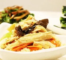 Cold-Mixed Bamboo Pulp and Black Mushroom