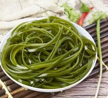 Thin seaweed strips