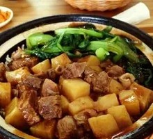 Potato Braised Chicken Rice