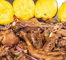 Goose and Pork Rib Stew Pot