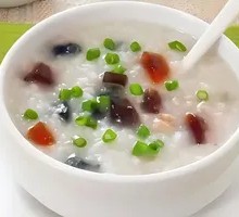 Century Egg and Pork Porridge