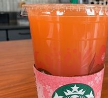 Golden Baked Ice Shaken Peach Oolong