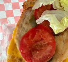 Ham Ciabatta Sandwich