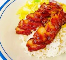 Old Lady Char Siu Rice