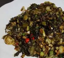 Spicy Pickled Vegetable Stir-fried with Minced Pork