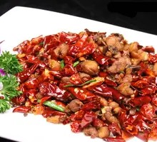 Spicy Chicken with Chili