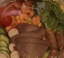 Beef Sausage Salad