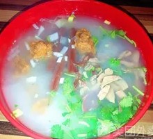 Duck Liver and Vermicelli Soup