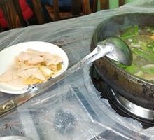 Clear Soup Pork Hot Pot