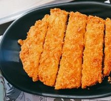Golden Pork Cutlet Plate