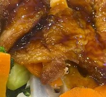 Fresh Vegetable Pan-Seared Chicken Rice