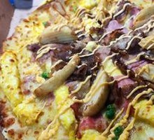 Teriyaki Beef and Potato Pizza