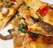 New Zealand Wagyu Mushroom Pizza