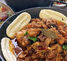 Pork Trotter and Rooster Stew