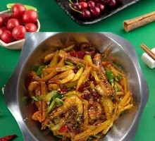 Scallion-Braised Shrimp