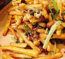 Dry-Fried Lotus Root Strips