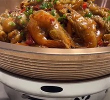 Frog and Prawn Stir-fry