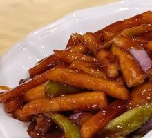 Eggplant and Green Beans Stir-fry