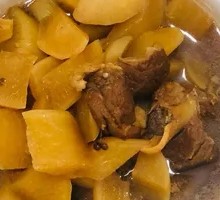 Radish and Beef Brisket