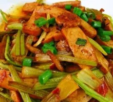 Celery with Tofu Skin