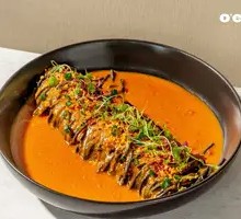 Crab Roe Seafood Pasta