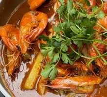Spicy Shrimp Pot