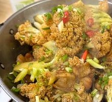 Spicy Cauliflower in Hot Pot