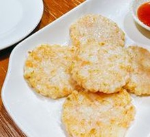 Crispy Tangerine Peel Shrimp Patties