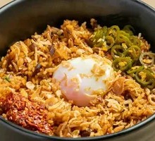 Beef Tongue Rice with Morel Mushrooms