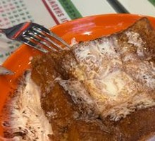 Chen Guangji's Unique Milk-Drizzling Glutinous Rice Cake