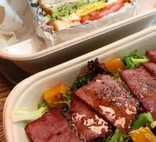 Black Pepper Beef Honey Pumpkin Salad