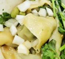 Dry-Mixed Shepherd's Purse Dumplings