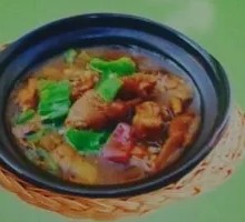 Tofu Skin Braised Chicken