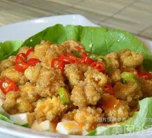 Fish Roe Braised Tofu