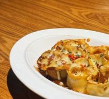 Handmade Sour Soup Sesame Paste Lasagna