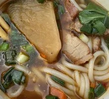 Spicy Beef Noodle Soup with Fine Rice Noodles