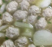 Vegetable Meatball Soup