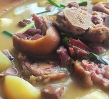 Preserved Pork Hot Pot