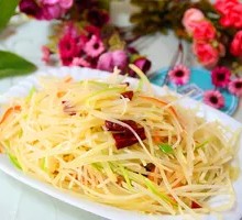 Sour and Spicy Potato Shreds