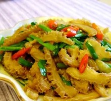 Stir-Fried Beef Tripe Rice Bowl