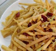 Dry-Fried Lotus Root Strips