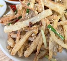 Dry-Fried Lotus Root Strips