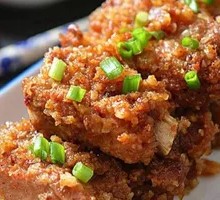 Steamed Pork Ribs with Rice Flour