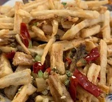 Dry-Fried Lotus Root Strips